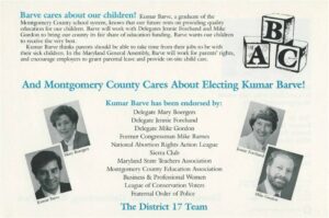 District 17 slate mailer